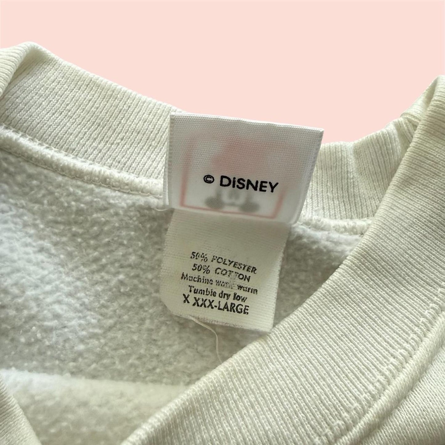 Vintage 90s Disney EPCOT World Showcase Flag Crewneck Sweatshirt Mens 3XL