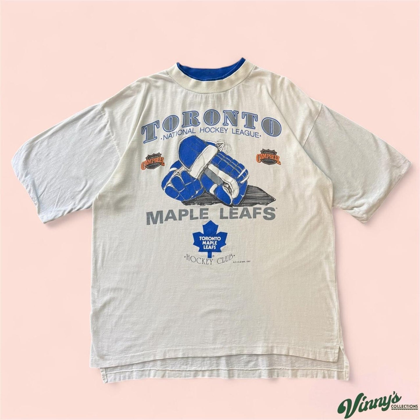 Vintage Soft Wear NHL Toronto Maple Leafs Hockey Shirt Mens Large