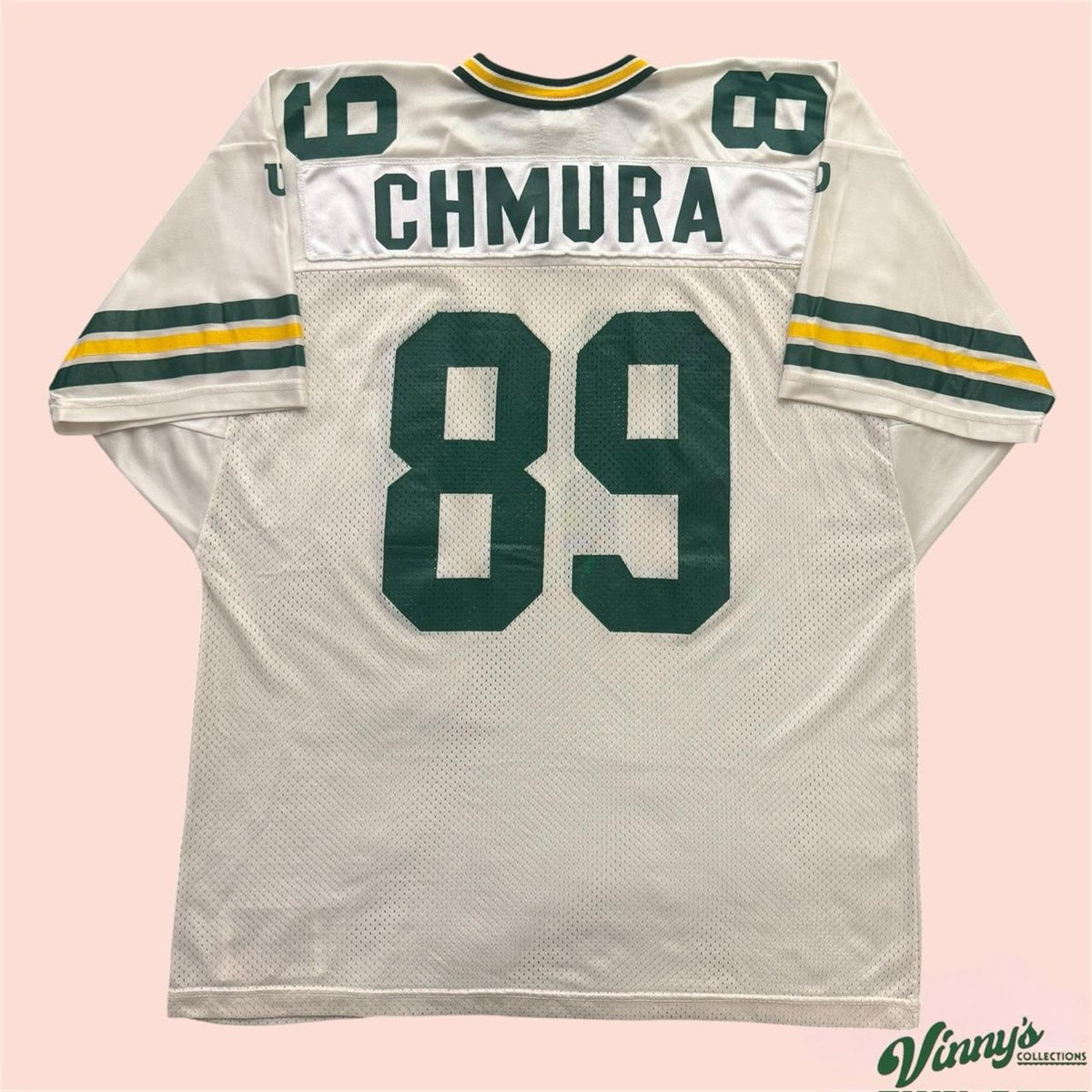 Vintage 90s Wilson NFL Green Bay Packers Mark Chmura Football Jersey Mens XL