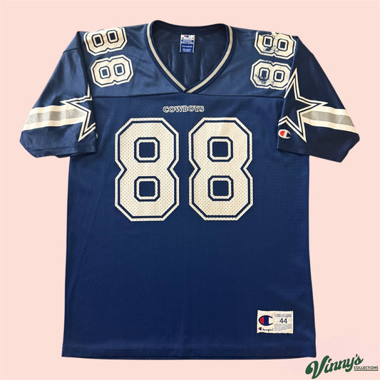 Vintage Champion NFL Dallas Cowboys Michael Irvin Football Jersey Mens 44 Large