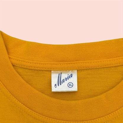 Vintage 90s Maria Surf Sun Fun Camel Shirt Mens XL