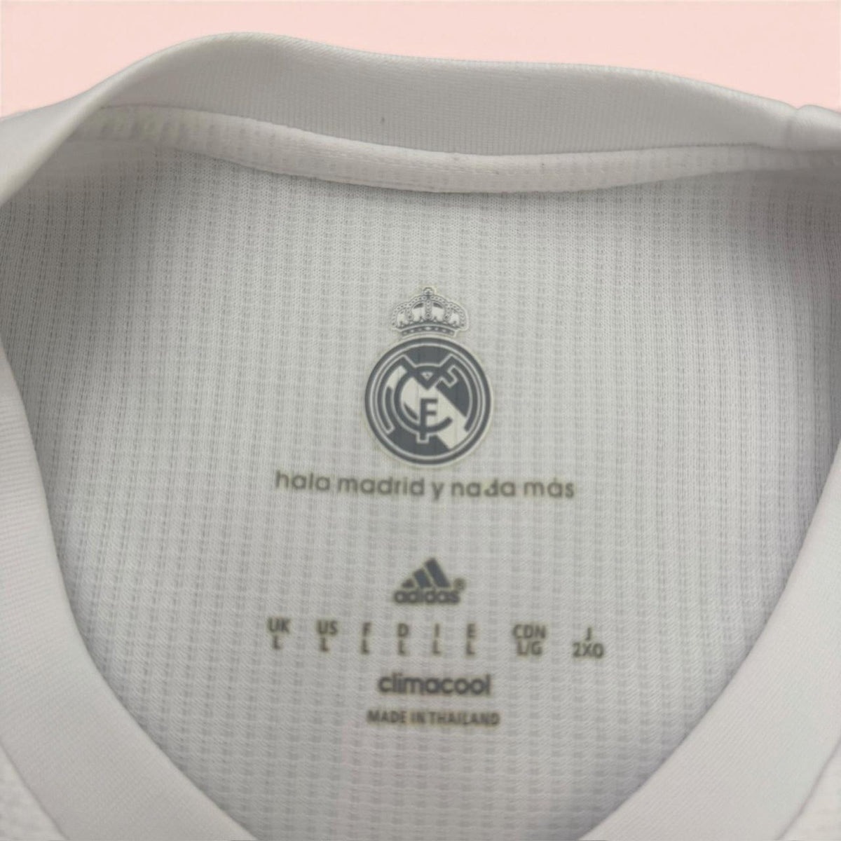 Adidas 2015/16 Real Madrid Home Soccer Jersey Kit Mens Large