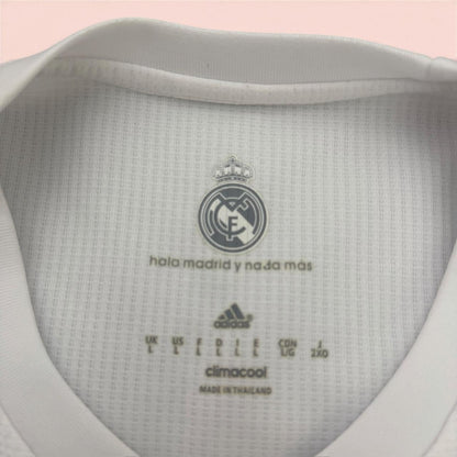 Adidas 2015/16 Real Madrid Home Soccer Jersey Kit Mens Large