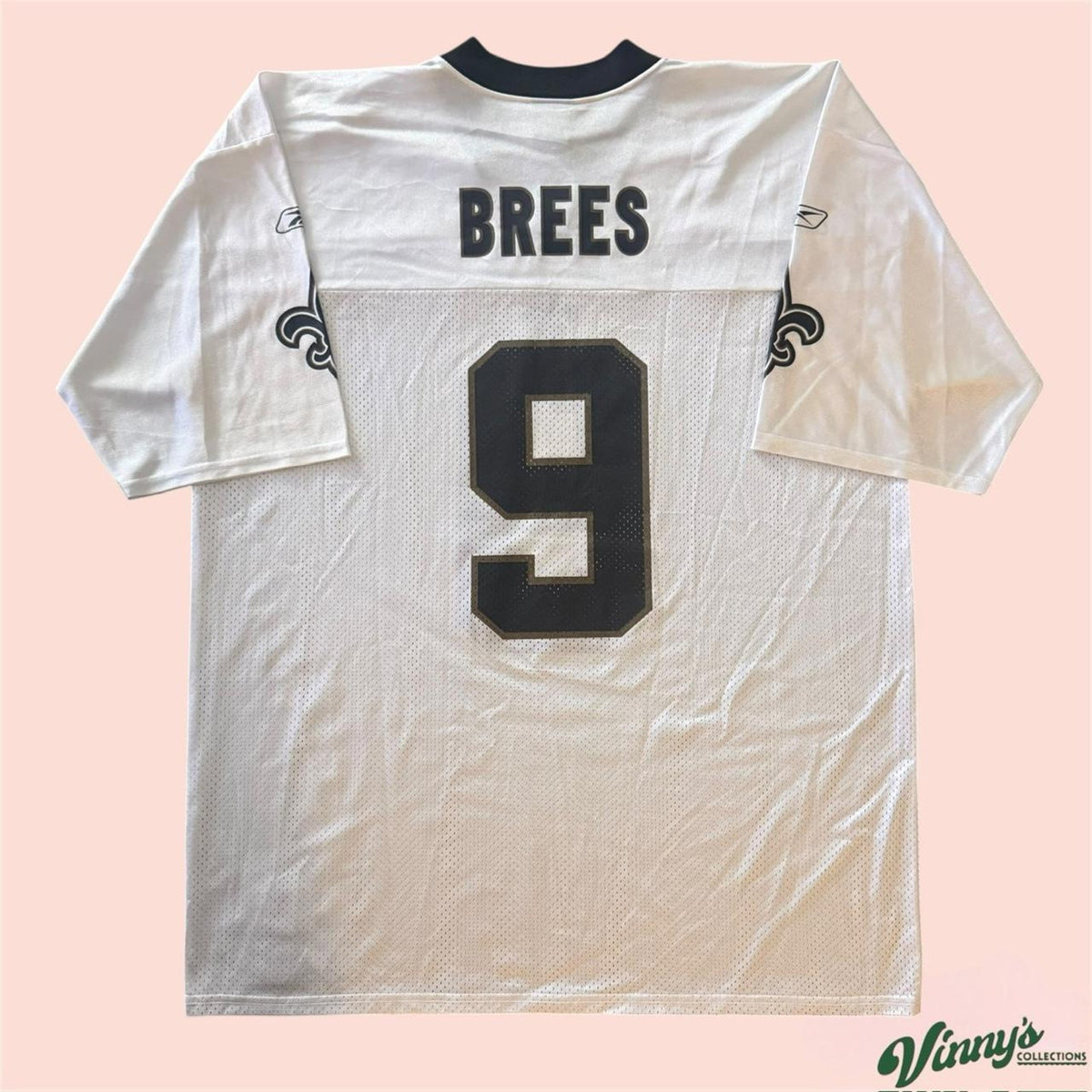 Reebok NFL New Orleans Saints Drew Brees Football Jersey Mens XL