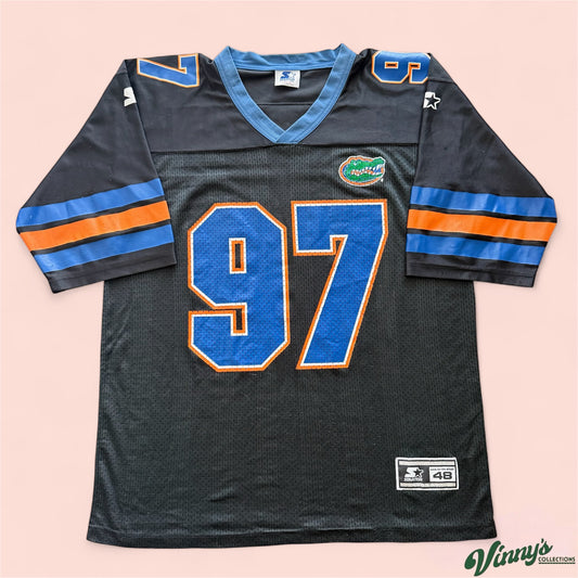 Vintage Starter NCAA Florida Gators College Football Jersey Mens 48 Large