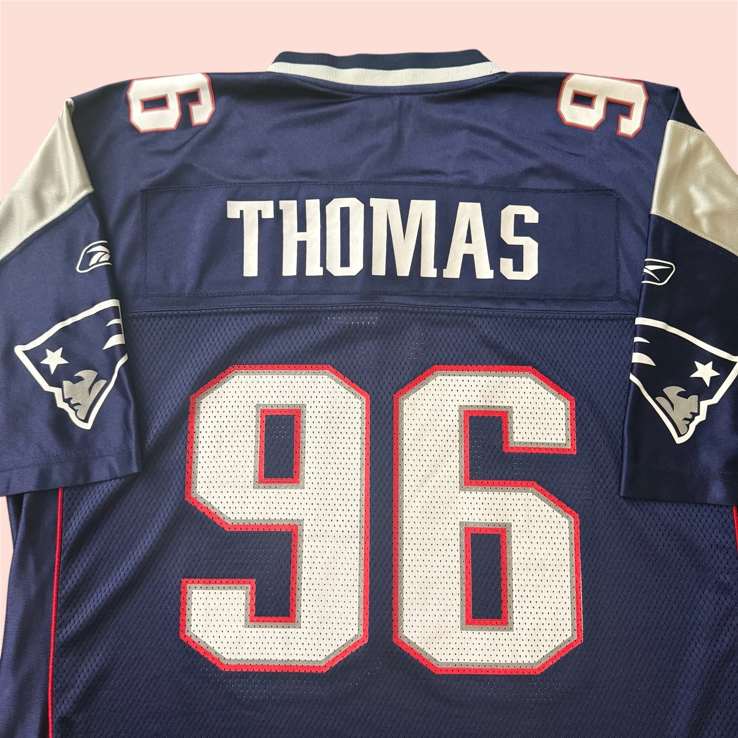 Reebok NFL New England Patriots Adalius Thomas Football Jersey Mens XL