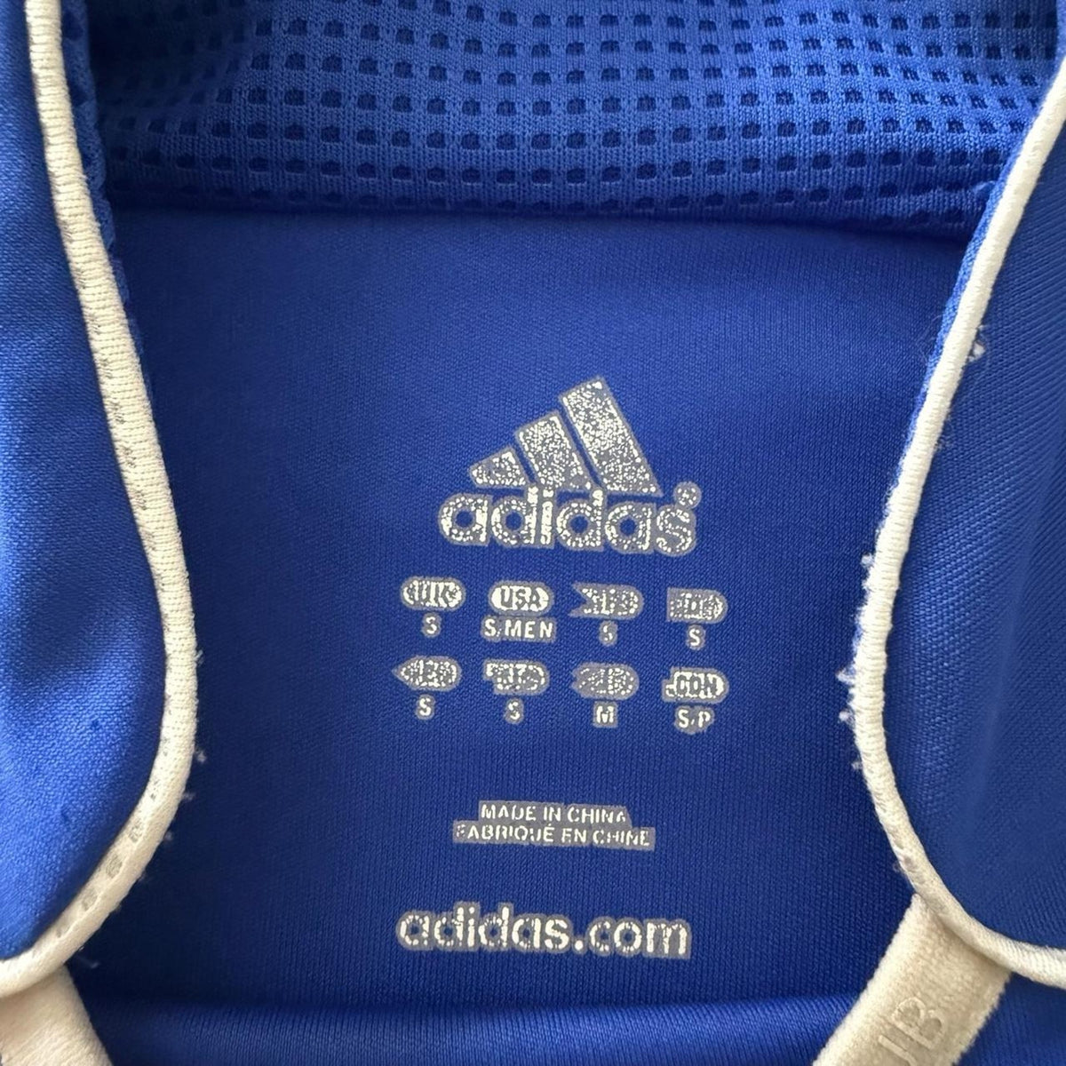 2007/08 Adidas Chelsea FC Home Soccer Kit Jersey Mens Small