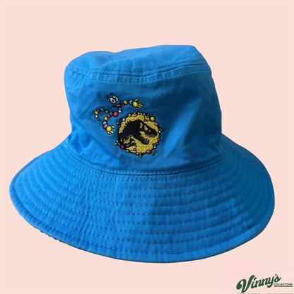 Universal Studios Jurassic World Jurassic Park Mr. DNA Reversible Bucket Hat