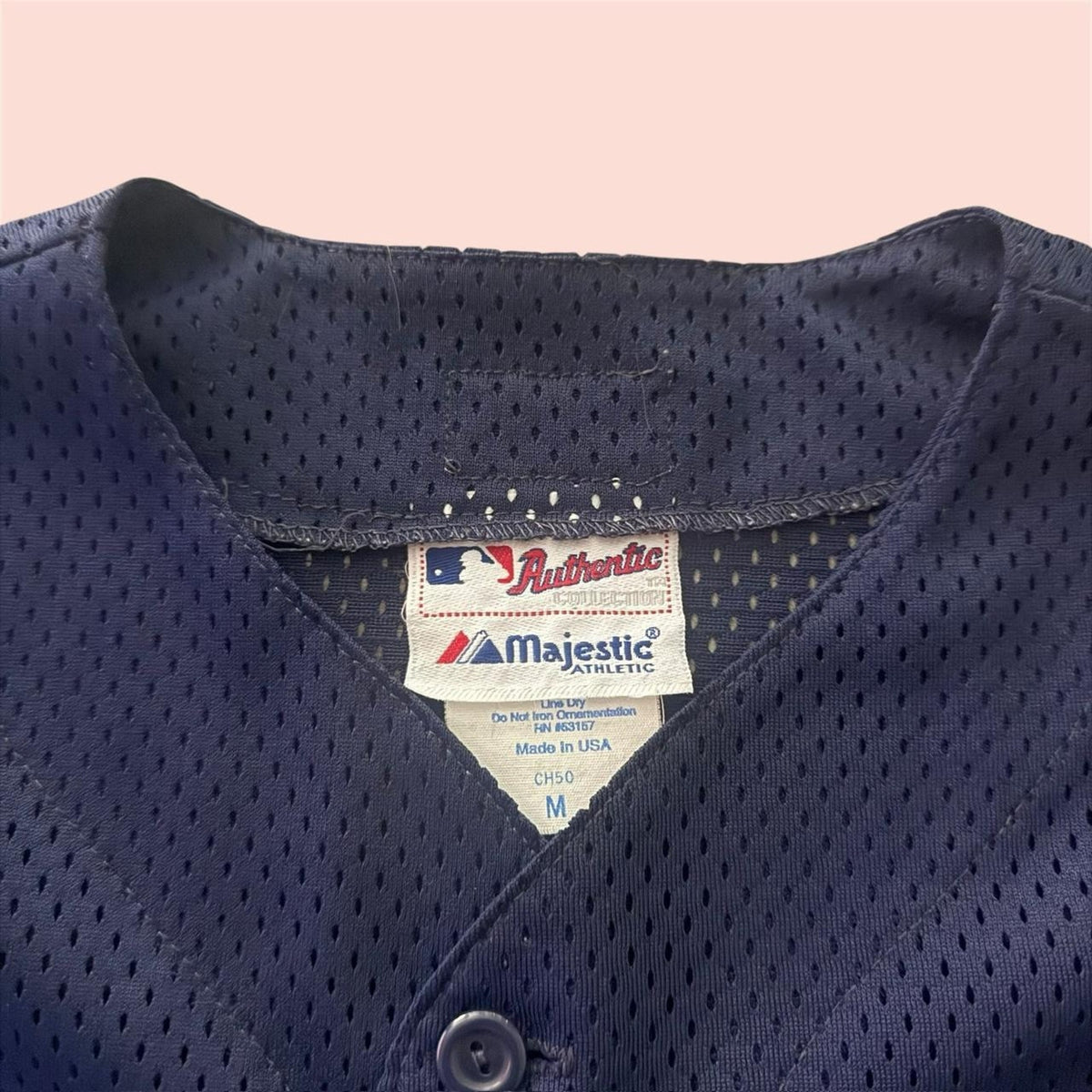 Vintage MLB Majestic New York Yankees Baseball Jersey Mens Medium
