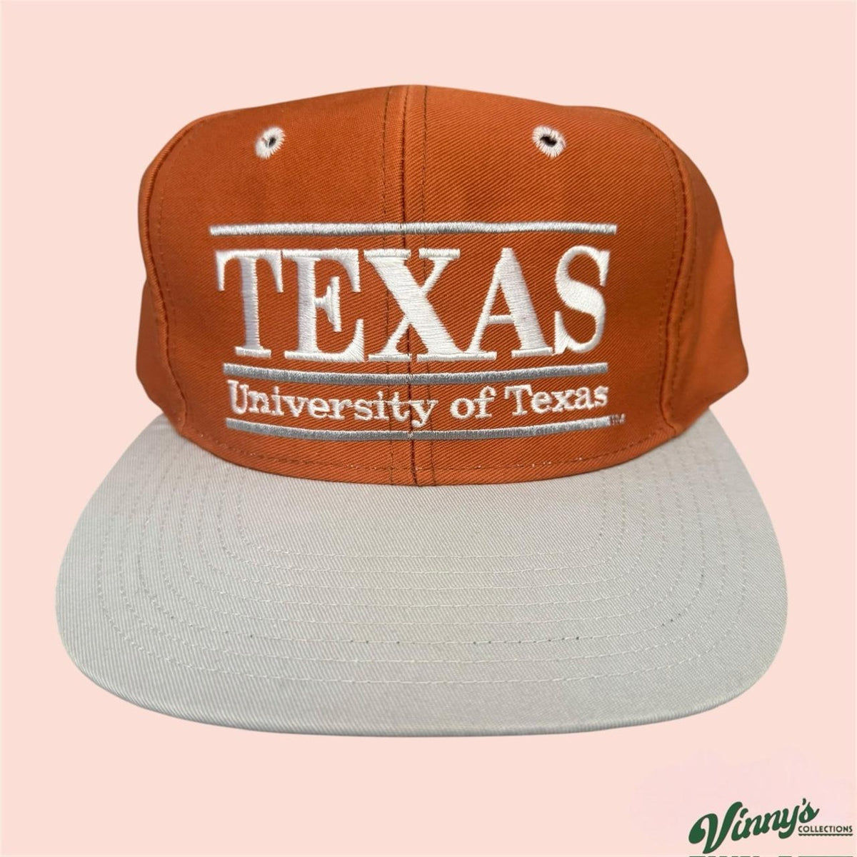 Vintage 90s The Game Texas Longhorns College Snapback Hat