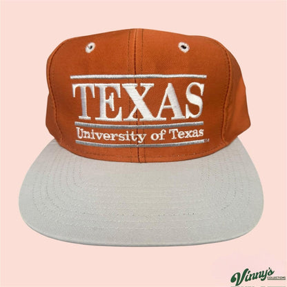 Vintage 90s The Game Texas Longhorns College Snapback Hat