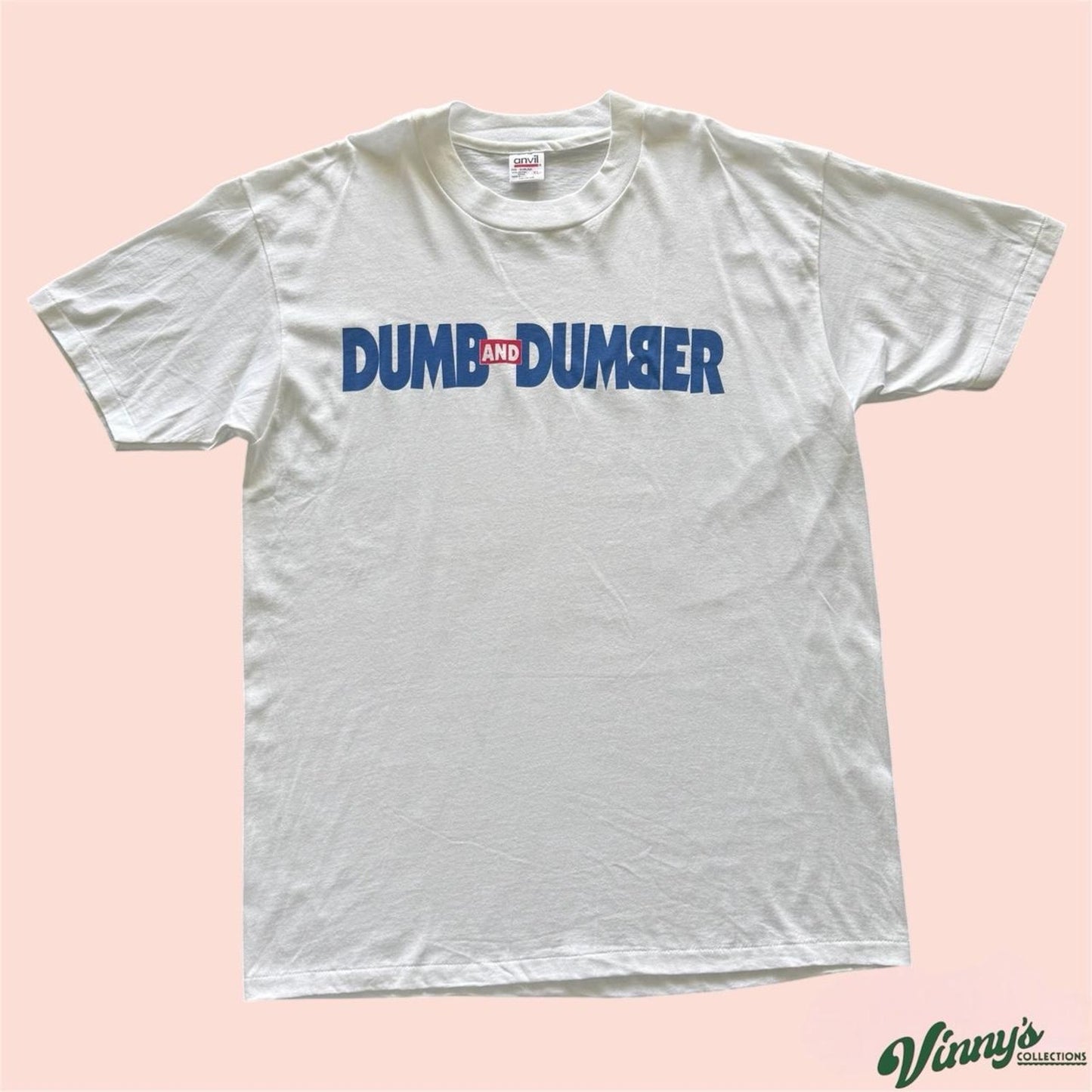Vintage 90s Dumb and Dumber Movie Promo Cotton Shirt Mens Xl