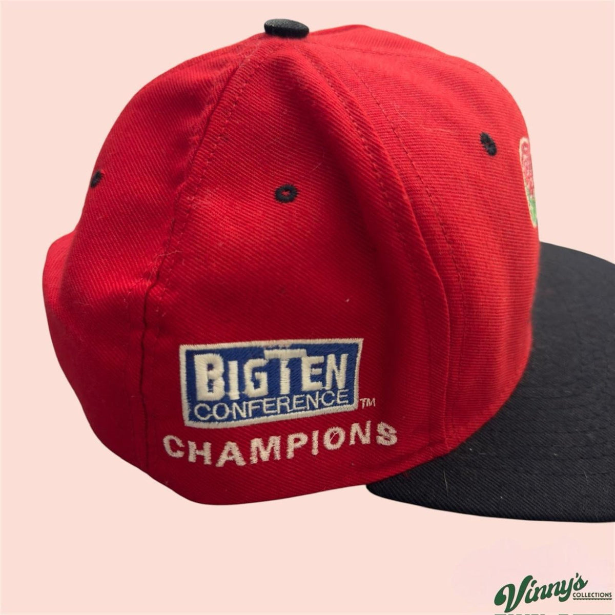 Vintage 90s Nutmeg Wisconsin Badgers 1994 Rose Bowl Champions College Snapback