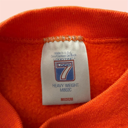 Vintage 90s Logo 7 NFL Denver Broncos Football Crewneck Sweatshirt Mens Medium