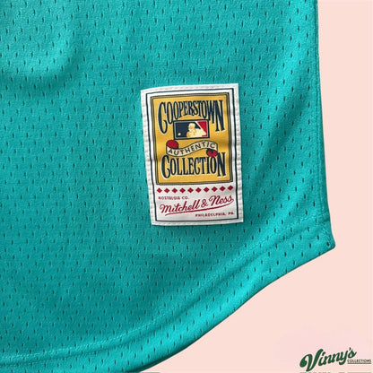 Mitchell & Ness MLB Florida Marlins Andre Dawson Baseball Jersey Mens 44 Large