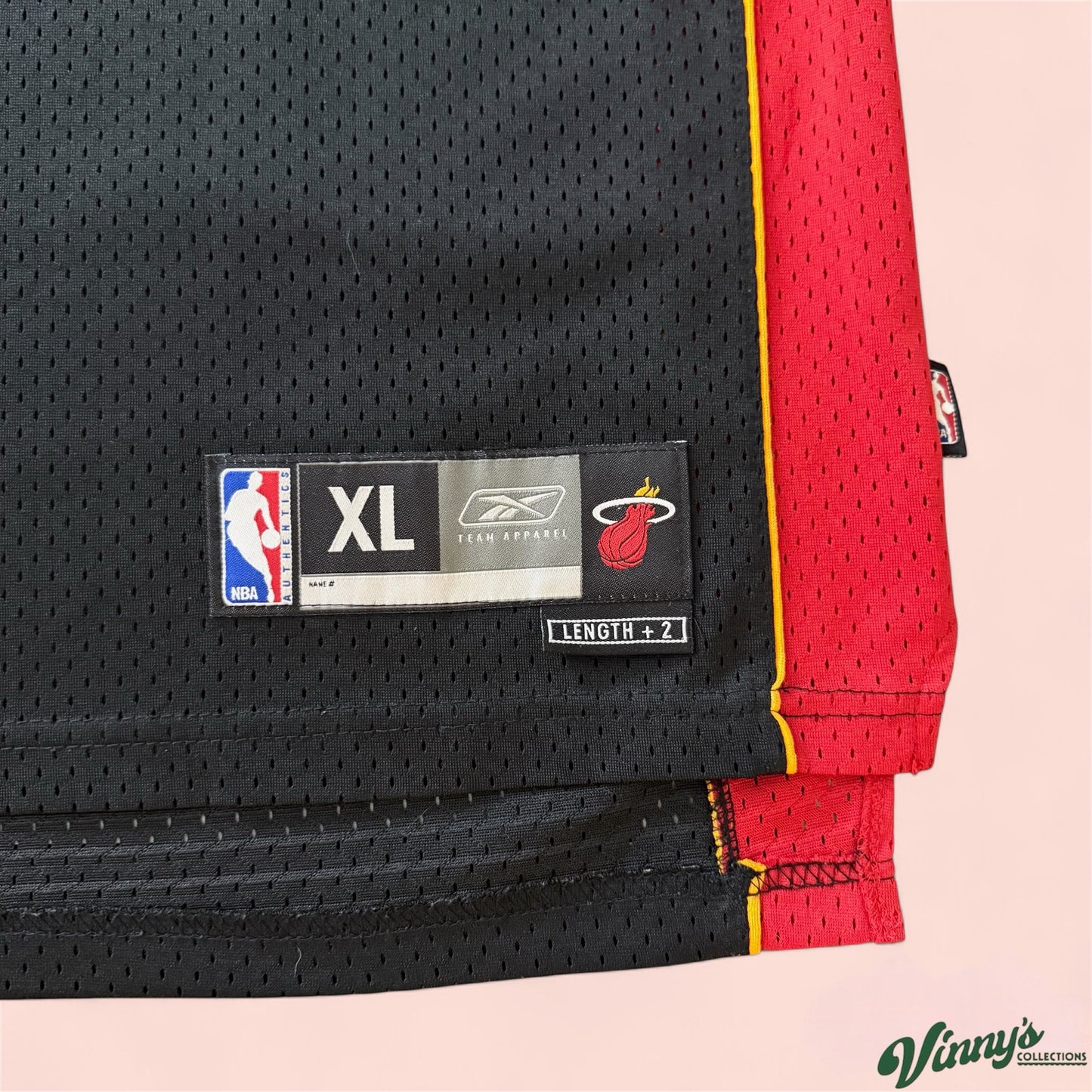 Reebok NBA Miami Heat Shaquille Oneal Shaq Basketball Jersey Mens XL