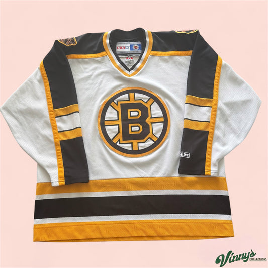 Vintage CCM NHL Boston Bruins Hockey Jersey Mens XL