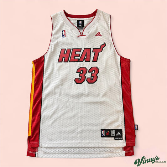 Adidas NBA Miami Heat Alonzo Mourning Basketball Jersey Mens Medium