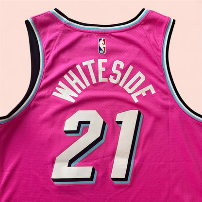 Nike NBA Miami Heat Hassan Whiteside Basketball Jersey Mens 56 2XL