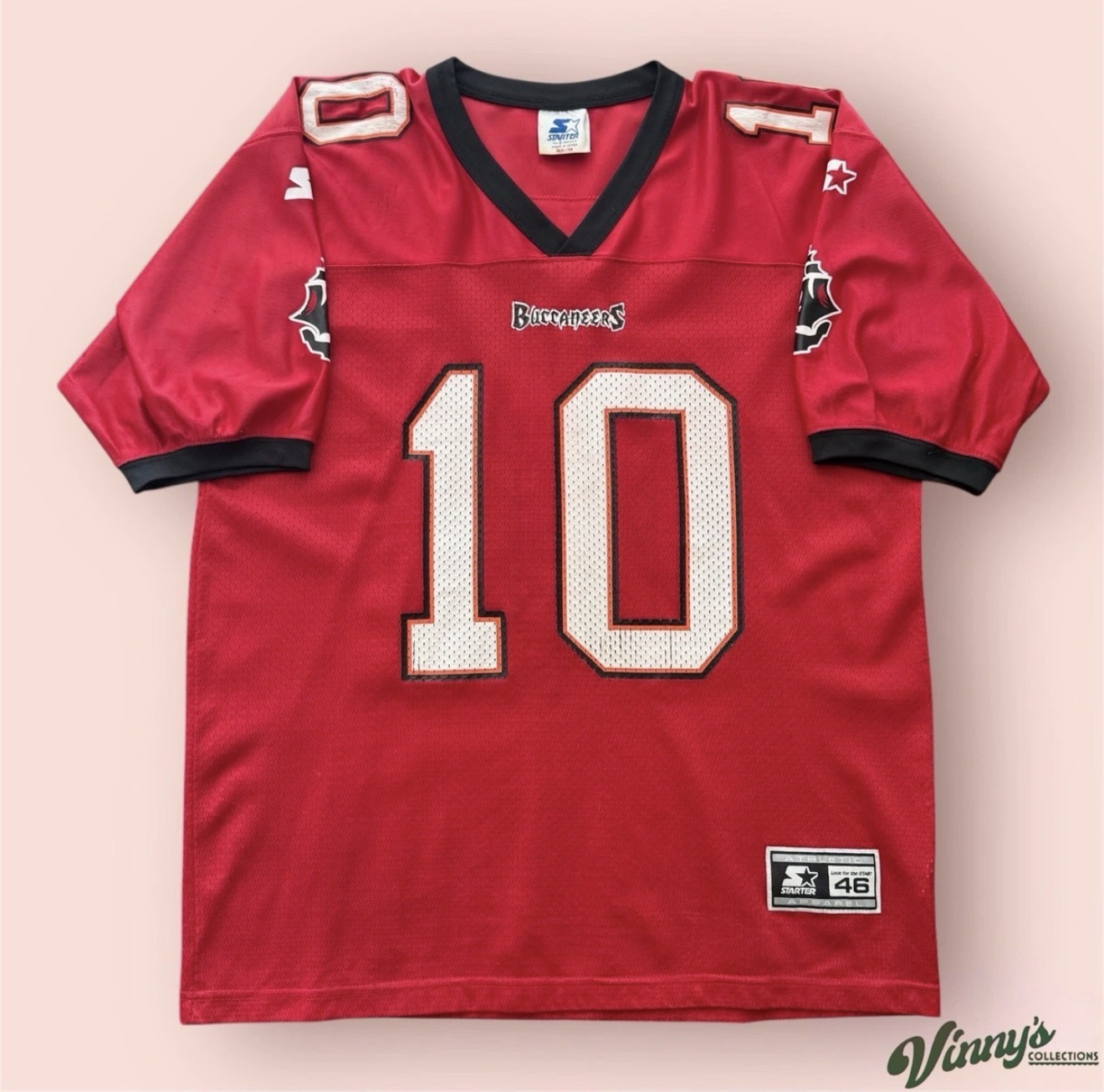 Vintage Starter NFL Tampa Buccaneers Shaun King Football Jersey Mens 46 Medium