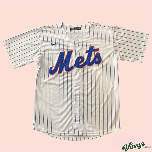 Nike MLB New York Mets Baseball Jersey Mens Medium
