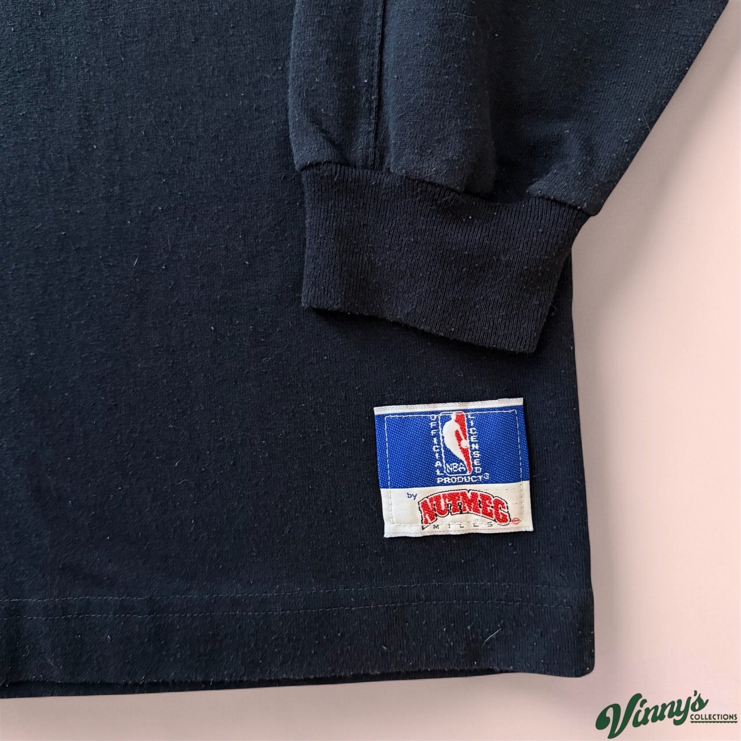 Vintage Nutmeg NBA Miami Heat Basketball Hoodie Shirt Mens Large