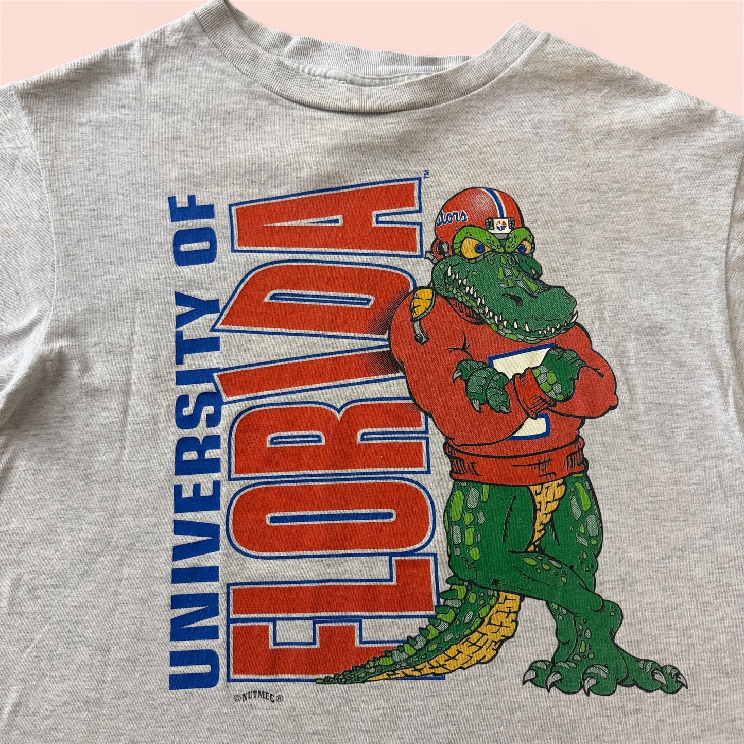 Vintage Nutmeg NCAA Florida Gators College Shirt Mens Large