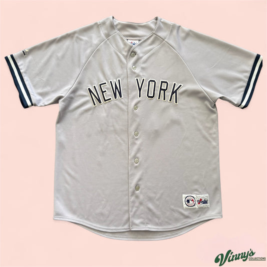 Majestic MLB New York Yankees Bernie Williams Baseball Jersey Mens XL