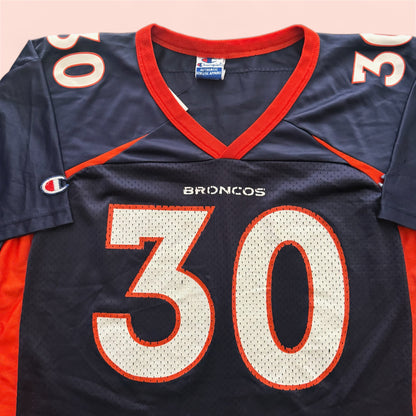 Champion NFL Denver Broncos Terrell Davis Football Jersey Youth XL