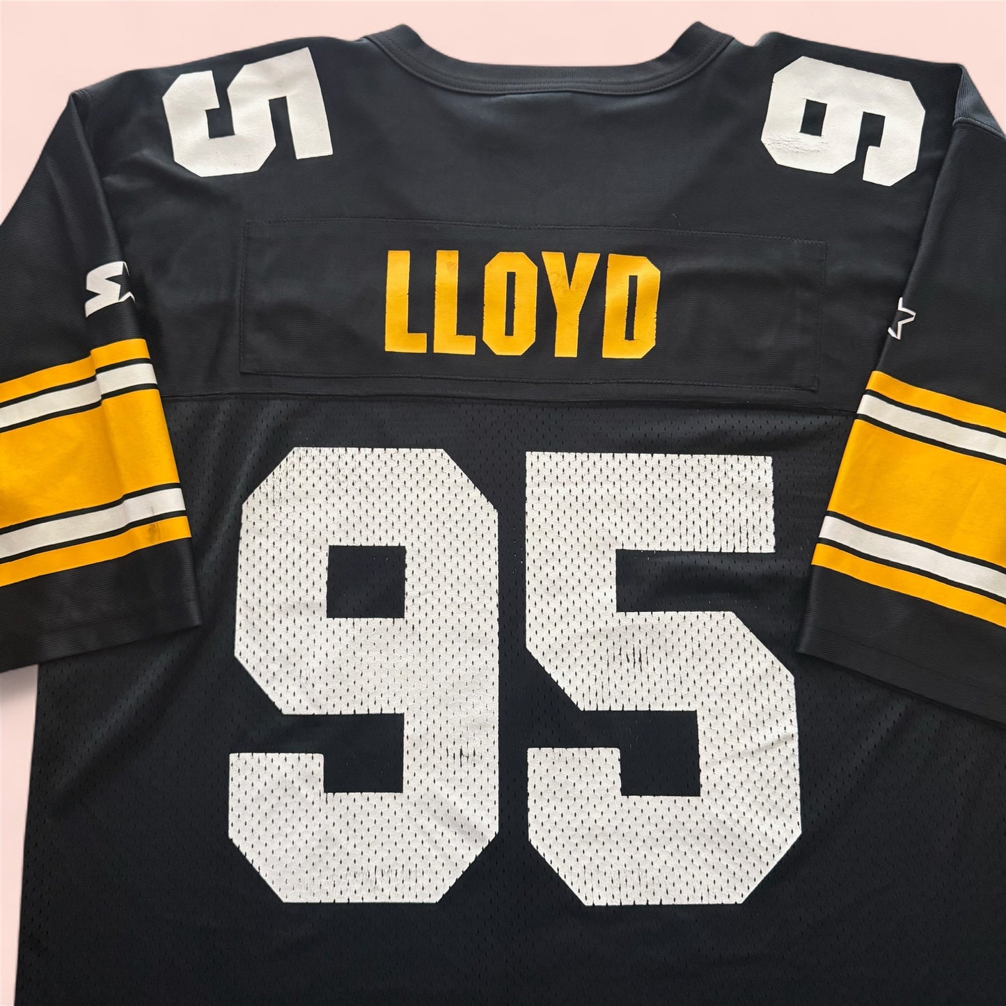 Starter NFL Pittsburgh Steelers Greg Lloyd Football Jersey Mens 48 Large