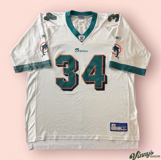 Reebok NFL Miami Dolphins Ricky Williams Football Jersey Mens XL