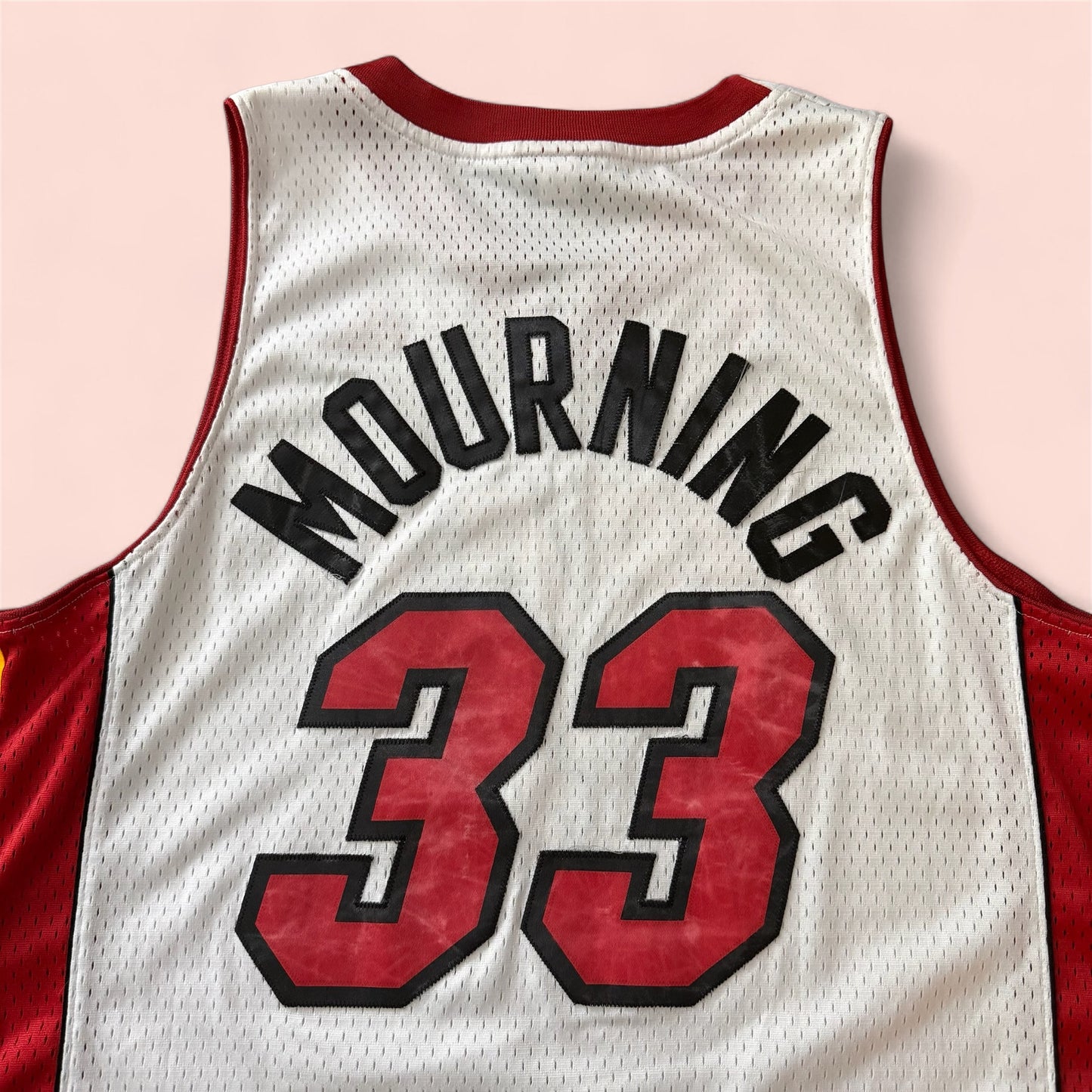 Adidas NBA Miami Heat Alonzo Mourning Basketball Jersey Mens Medium