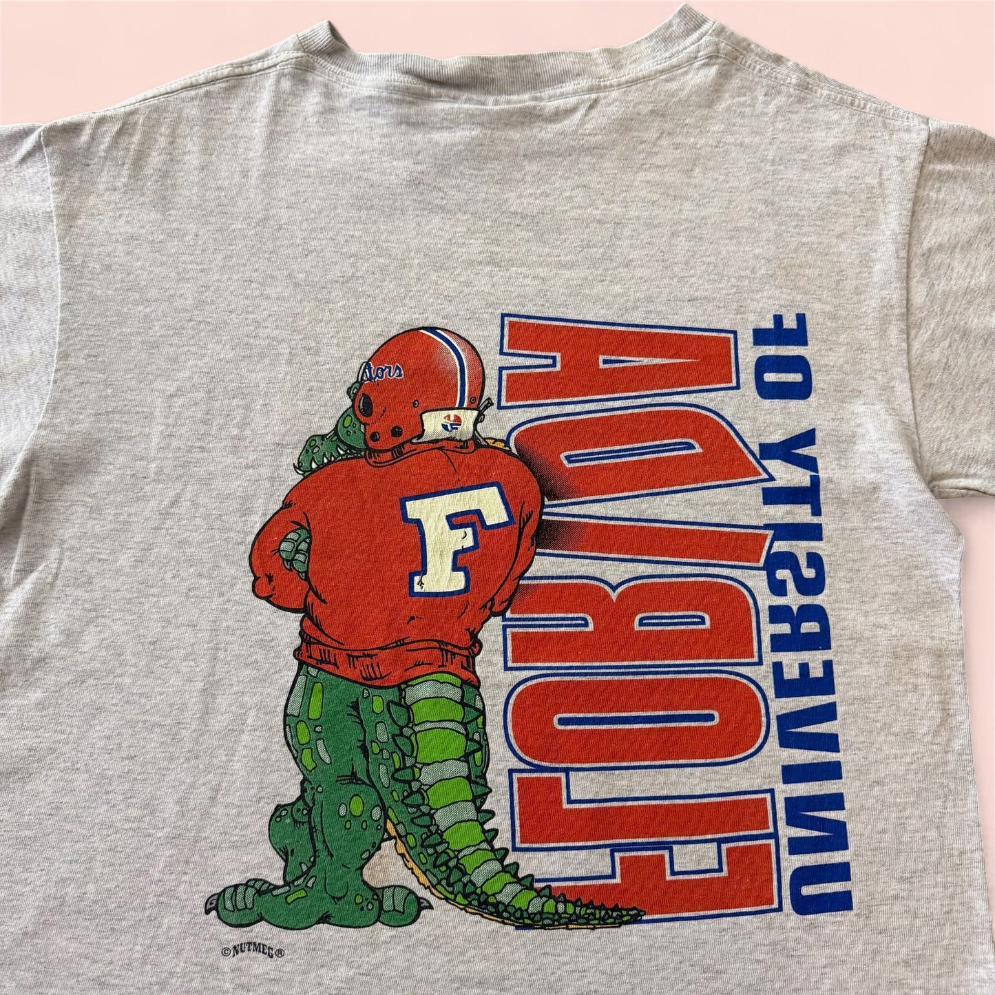 Vintage Nutmeg NCAA Florida Gators College Shirt Mens Large