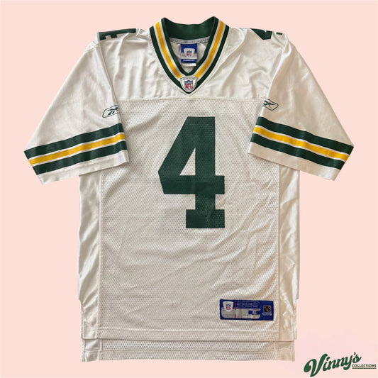 Reebok NFL Green Bay Packers Brett Favre Football Jersey Mens Small