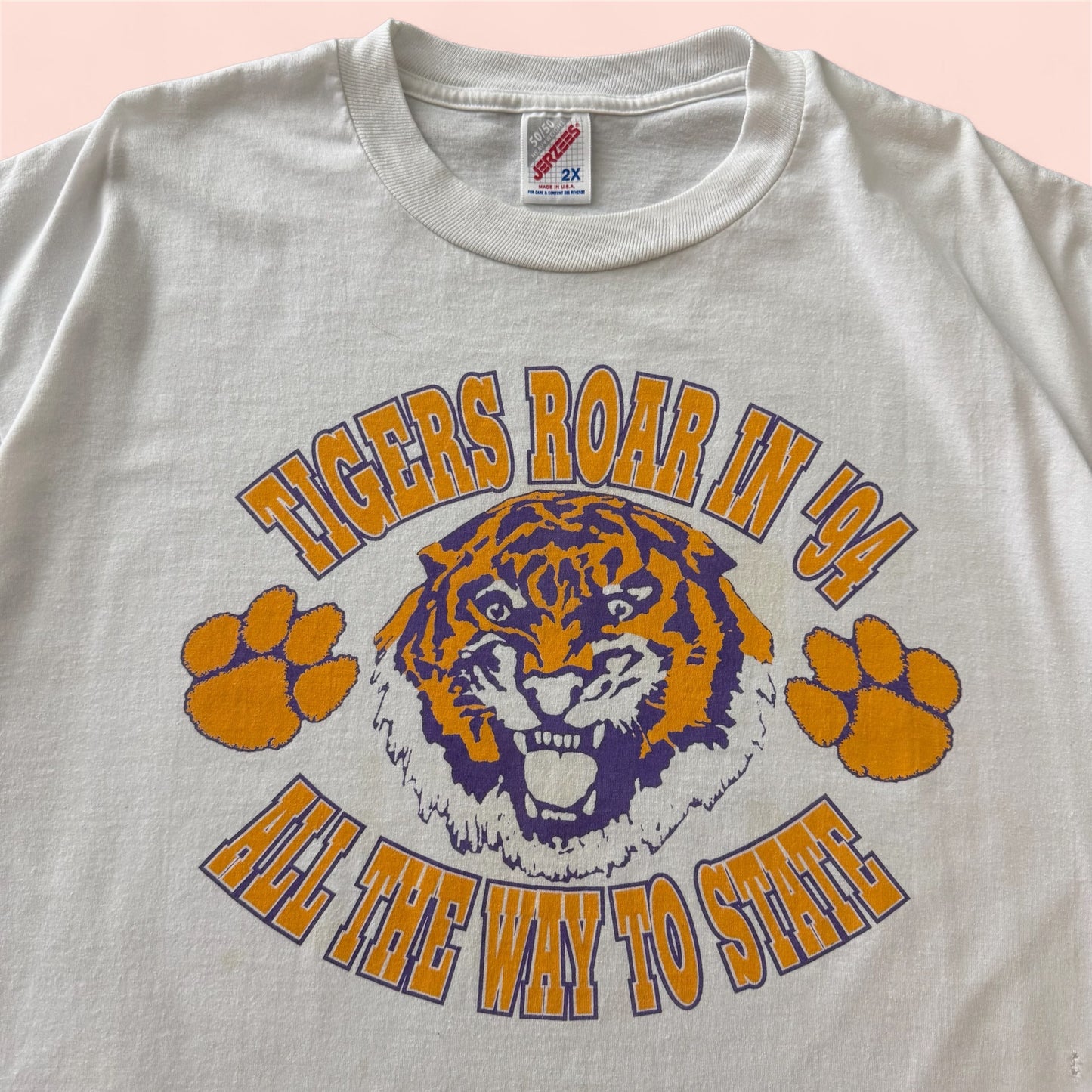 Vintage NCAA LSU Tigers Roar In 94 College Shirt Mens 2XL