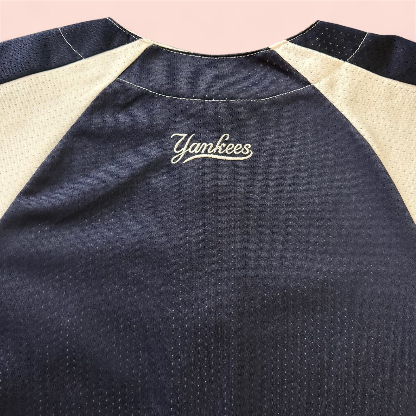 Majestic MLB New York Yankees Baseball Jersey Mens Large
