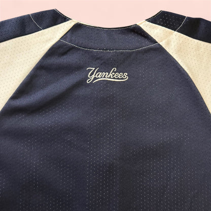 Majestic MLB New York Yankees Baseball Jersey Mens Large
