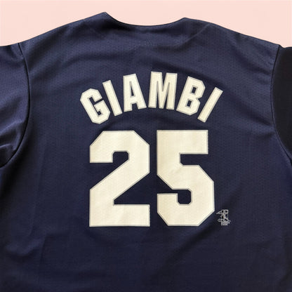 Majestic MLB New York Yankees Jason Giambi Baseball Jersey Mens XL