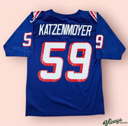 Nike NFL New England Patriots Andy Katzenmoyer Football Jersey Mens Medium