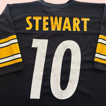 Logo 7 NFL Pittsburgh Steelers Kordell Stewart Football Jersey Mens XL