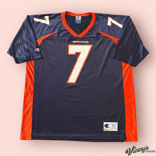 Vintage 90s Champion Denver Broncos John Elway Football Jersey Mens XL