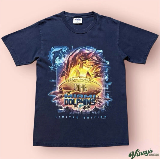 Vintage 2000 CSA NFL Miami Dolphins Football Shirt Mens Medium