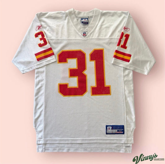 Reebok NFL Kansas City Chiefs Priest Holmes Football Jersey Mens Medium