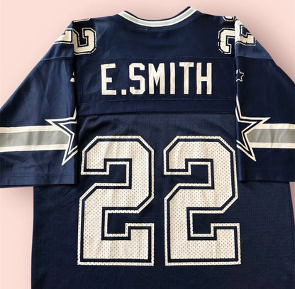 Vintage 1995 Starter NFL Dallas Cowboys Emmitt Smith Football Jersey Mens Medium