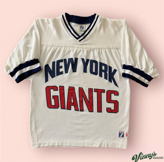 Vintage Logo 7 NFL New York Giants Football Jersey Mens Small