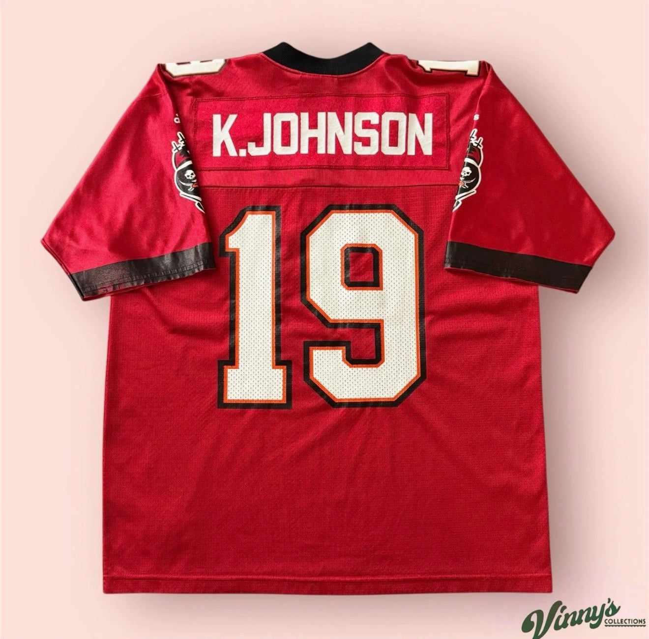Vintage Adidas NFL Tampa Buccaneers Keyshawn Johnson Football Jersey Mens Medium