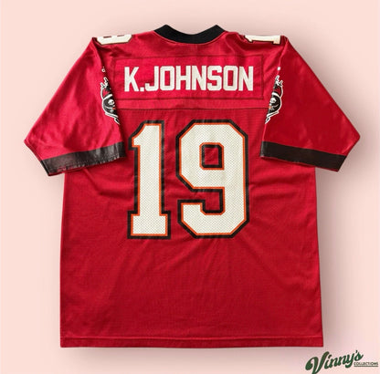 Vintage Adidas NFL Tampa Buccaneers Keyshawn Johnson Football Jersey Mens Medium