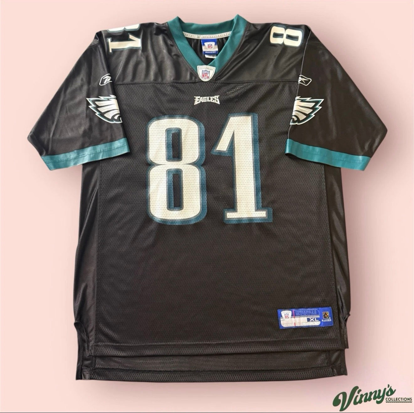 Reebok NFL Philadelphia Eagles Terrell Owens Football Jersey Mens XL
