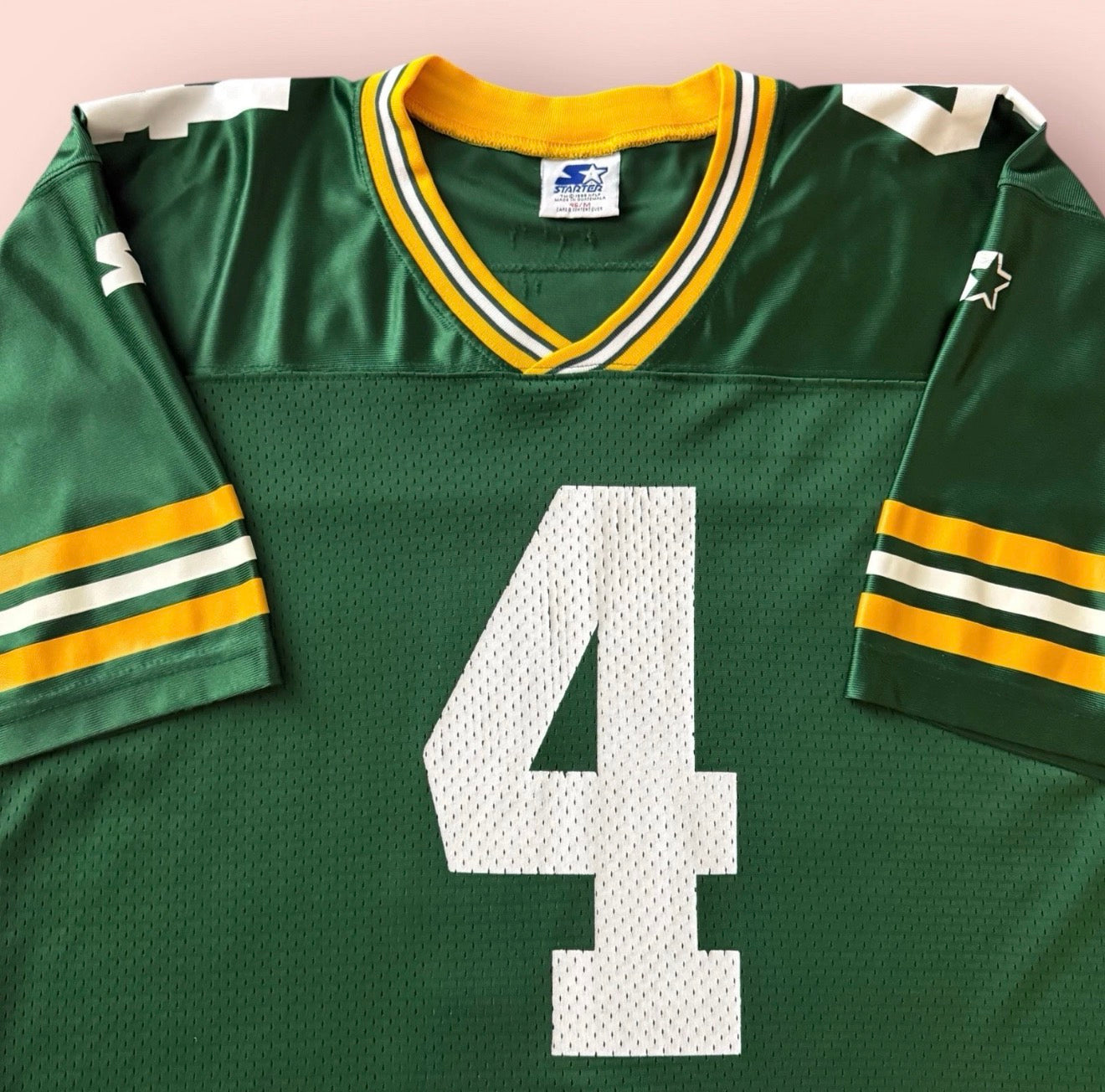 Starter NFL Green Bay Packers Brett Favre Football Jersey Mens 46 Medium