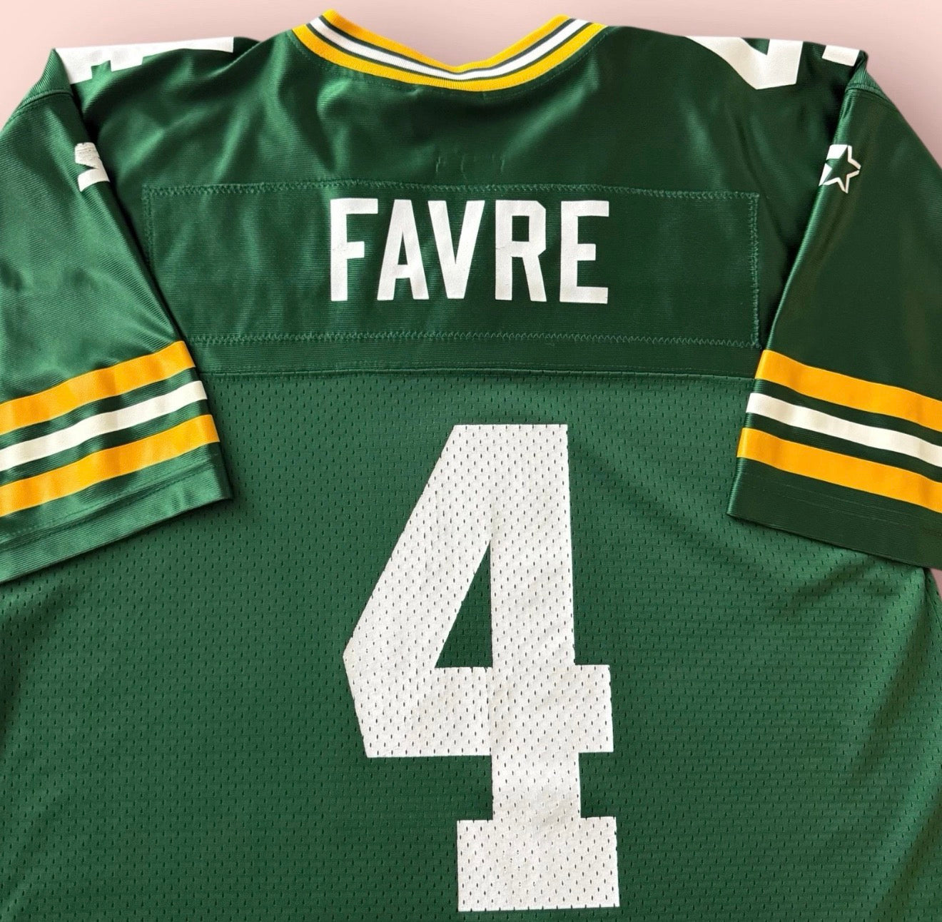 Starter NFL Green Bay Packers Brett Favre Football Jersey Mens 46 Medium